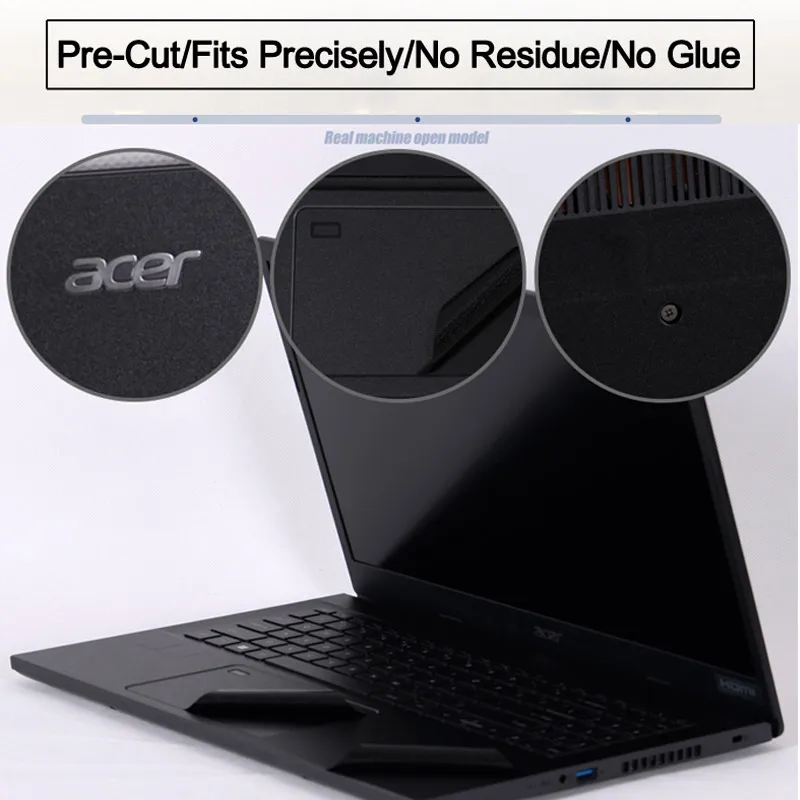 Anti Fingerprints Pre-Cut Vinyl Sticker Skin Cover Screen Laptop Accessories for Acer Aspire 5 2022 A515 57 56 55 54 52 47 A514