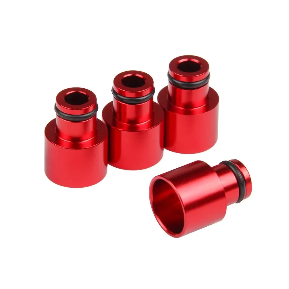 4pcs Racing Fuel Injector Top Hats Adapters for Honda Civic and Acura RDX Injectors to B16 B18 D16Z D16Y Engines FP-1047