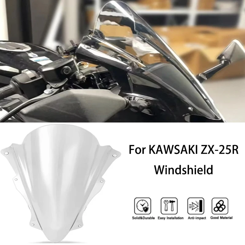 MTKRACING For KAWSAKI ZX-25R 2021-2024 Motorcycle windshield deflector cover