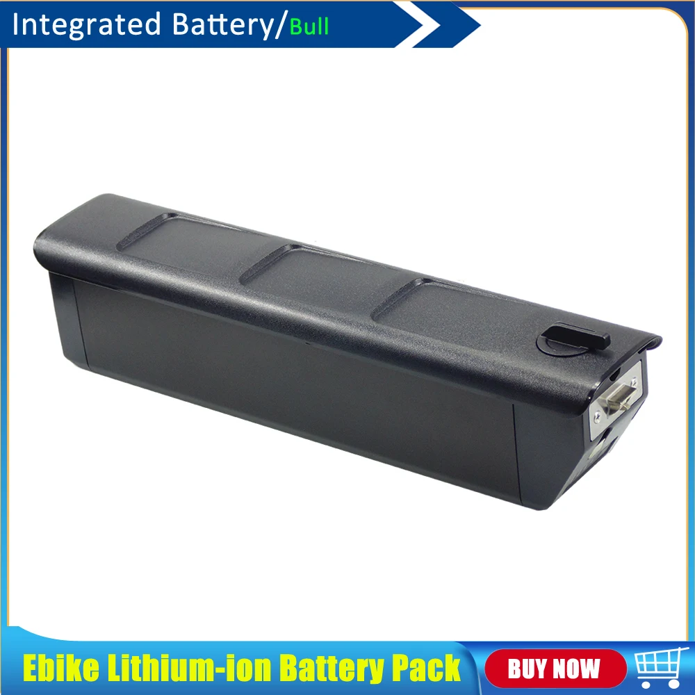 Removable Integrated Lithium Battery Pack 48V 15Ah 17.5Ah for 500W 750W 1000W Gotrax MX1 Mid Drive Electric Bike