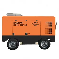 STARS 2023 New Technology 400/14.5 14.5Bar mobile Screw Air Compressor with wheel