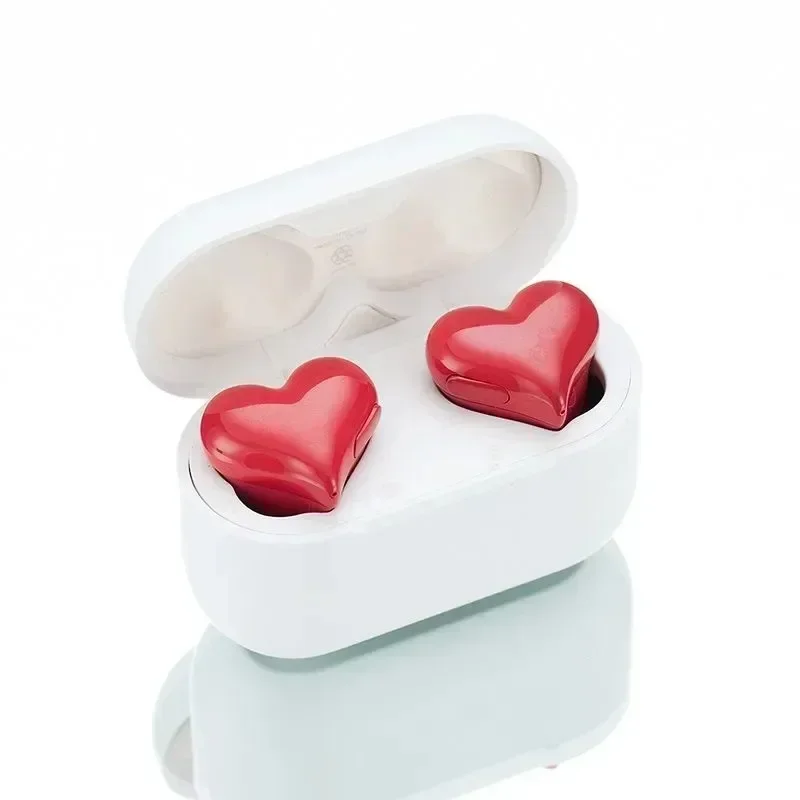 Bluetooth Wireless Headphones Heart-shaped Headphones Women's Headphones High-quality Heartshaped Earbuds Girl Gift