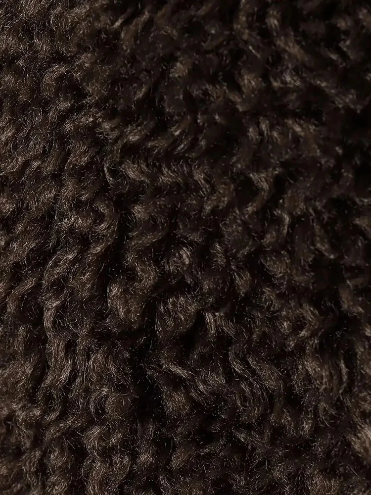 Vrouwen 2025 Winter Nieuwe Stijl Dameskleding Nepbont Effect Korte Jas Jas Lamswollen Jas Bont Bovenkleding