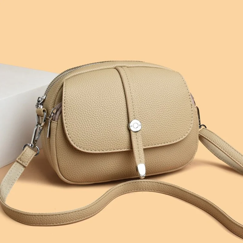 

Женская сумка через плечо из кожи с струящимся принтом, модная, элитная, пригородная, просторная, мягкая, на каждый день, в современном стиле ​