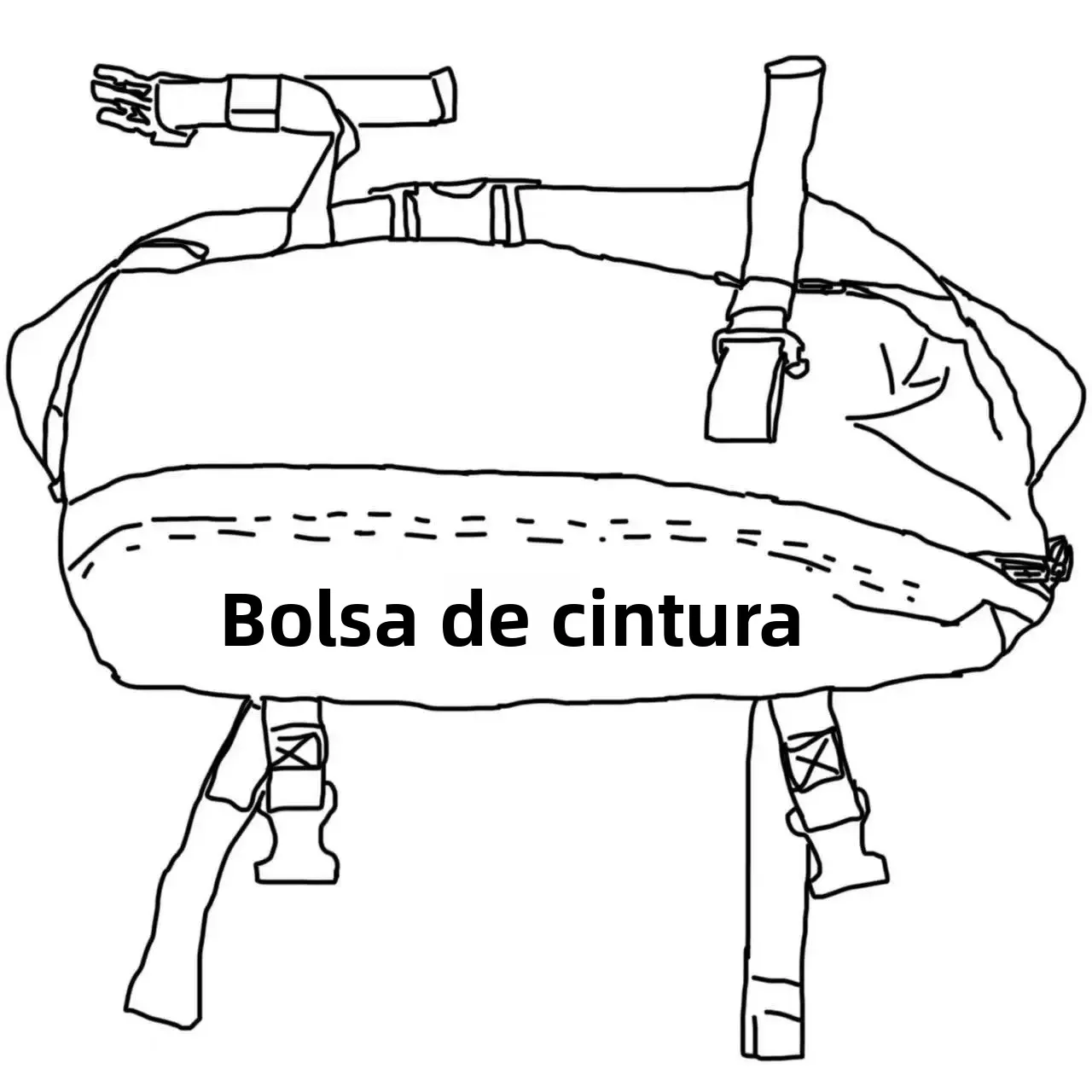 新しい本物の迷彩ウエストバッグ屋外防水ウェアラブルレインコートバッグフィールド新しい花柄アウトドアスポーツ旅行用品