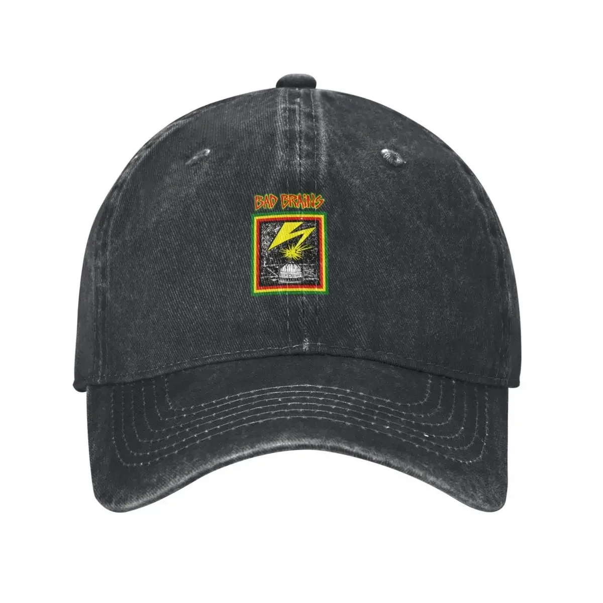 Bad Brains T-Shirt bad brains Baseball Cap Bobble Hat foam party Hat Dropshipping Man Women's