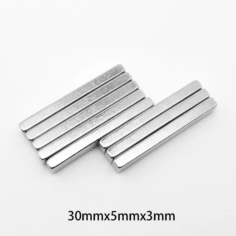 5~200PCS 30x5x3mm neodym magnetem uzavřít 30mm x 5mm x 3mm silná magnetem super sytý trvalý obdélník magnetem disk