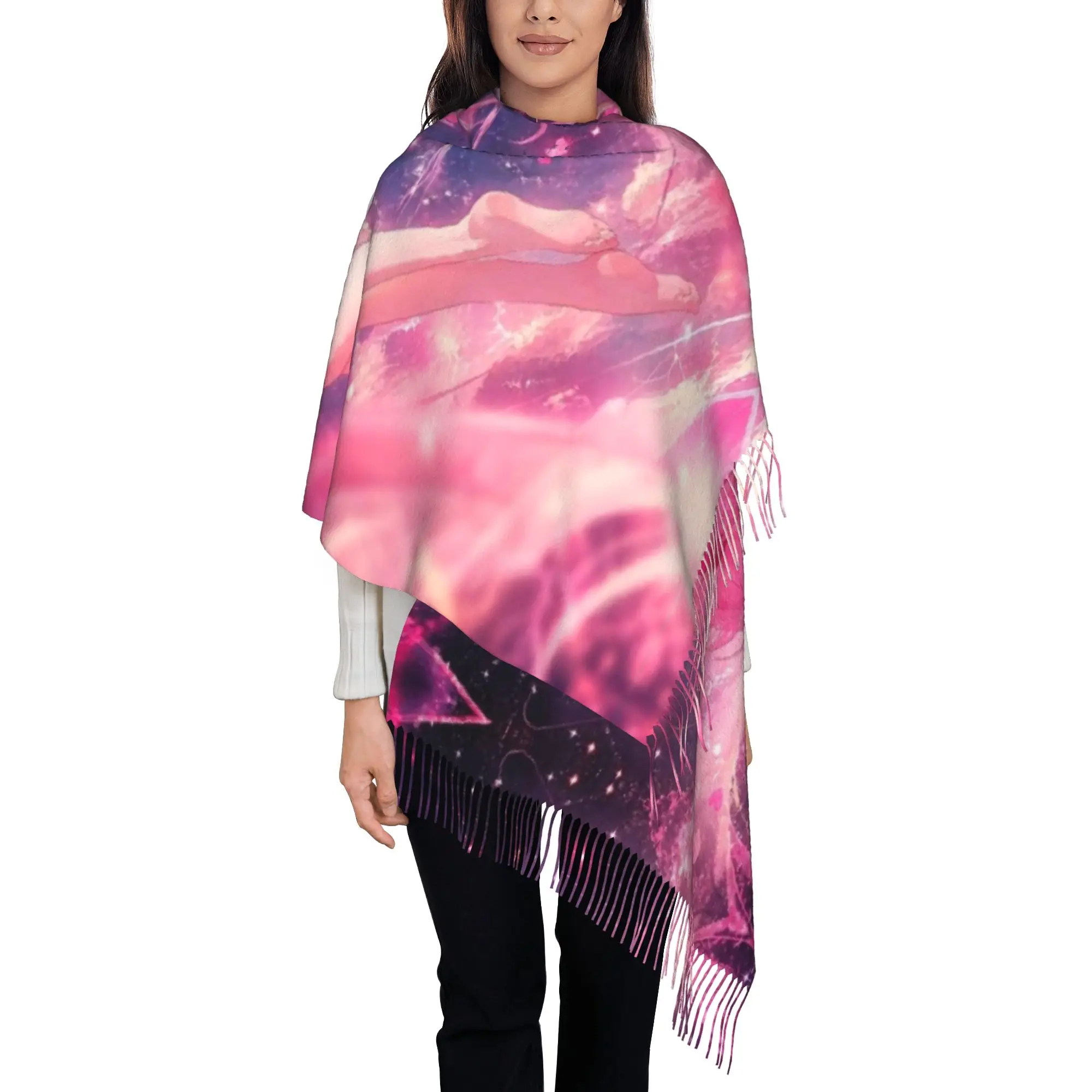 Sailor Chibi MoonTassel Scarf S-Sailor Moon In Winter Thick And Comfortable Winter Warm Gifts Shawls and Wrap
