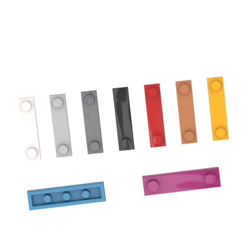 

20PCS Compatible Assembles Particles 92593 Plate Special 1x4 with 2 Studs Building Blocks DIY Compatible High-Tech Spare Toys