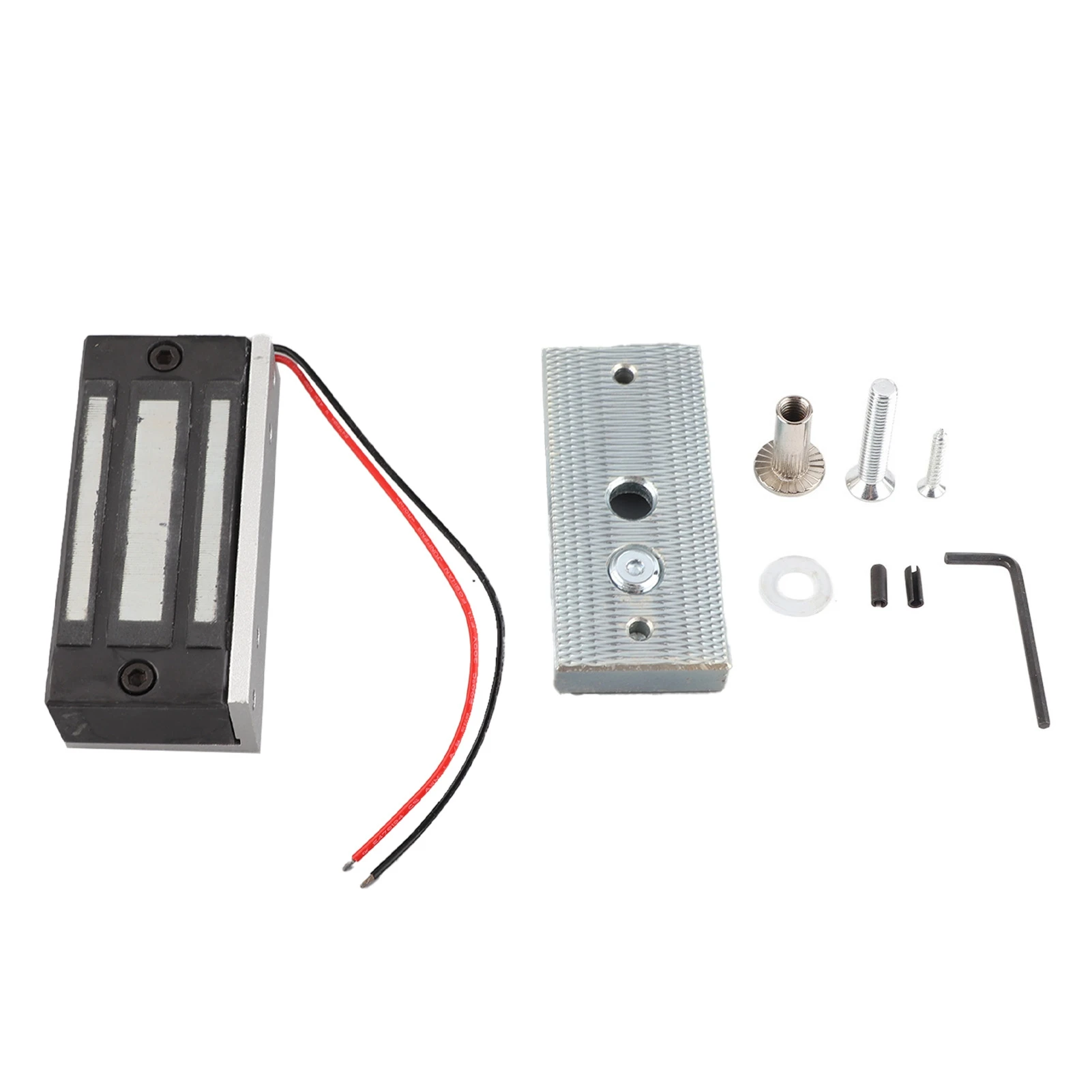 Electromagnetic Lock Electronic Magnetic Lock DC12V 60KG Mini Electromagnetic Lock Electronic Magnetic Door Lock Power On Lock
