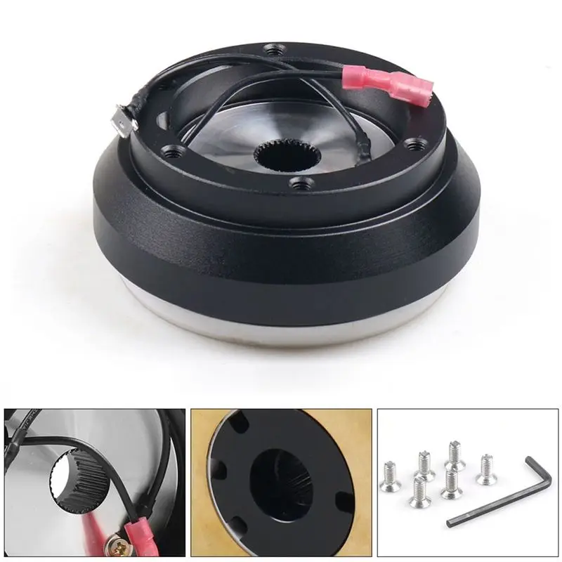 Excellent-121H Connector Base 6-Hole Steering Wheel Adapter For Toyota Camry Celica Tacoma Supra Yaris BX101956 view 3