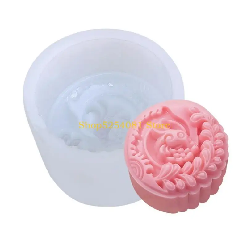 

AXYC Silicone Material Chinese Mid-Autumn Mooncake Molds Gifts for Friend Kids