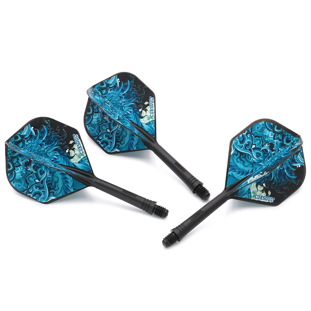 CUESOUL ROST AK5 Dart Flights with Four Mythological Symbols Design-XW