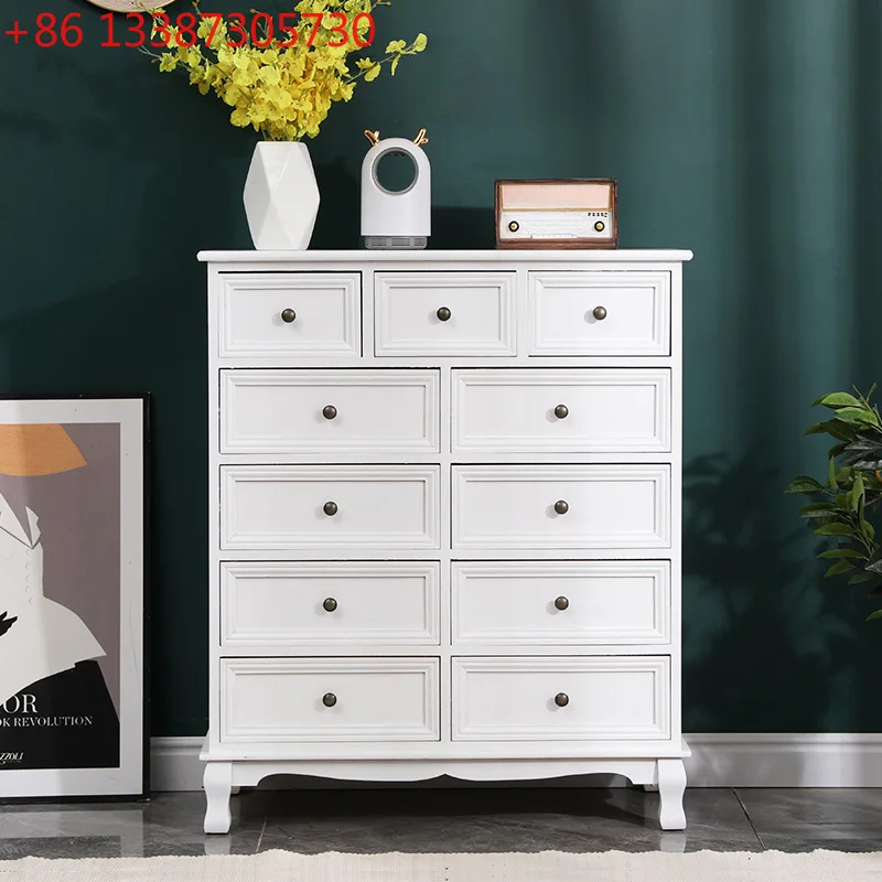 

Комод из массива дерева для спальни, специальное предложение, комод для гостиной, шкаф-локер, простой и современный