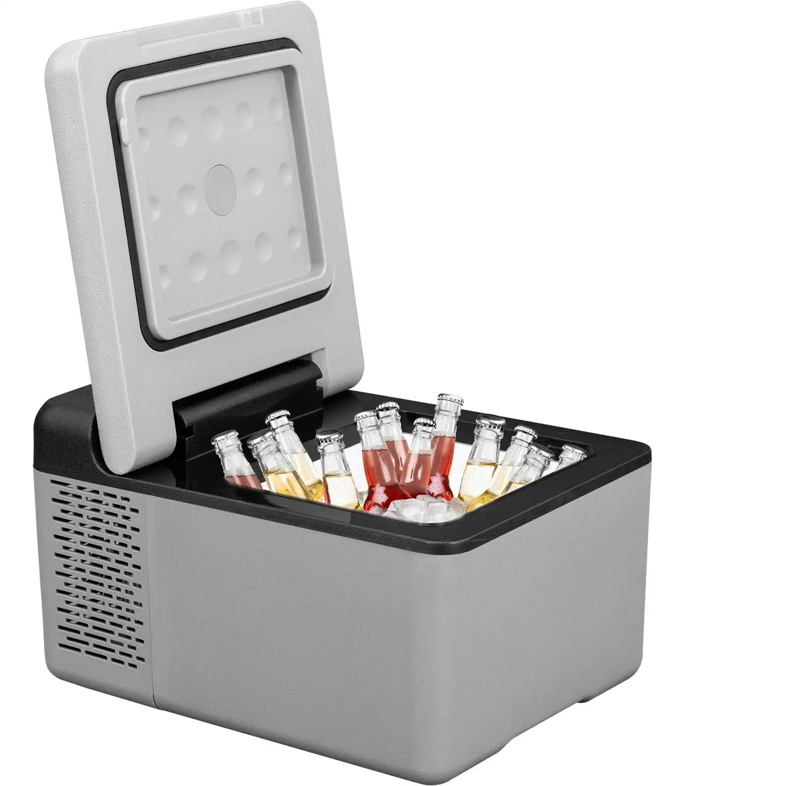 12 Volt Refrigerator 10 Qt, Portable Mini Freezer (-4°F~68°F) W/APP Control Car Compressor Fridge Cooler 12V/24V DC