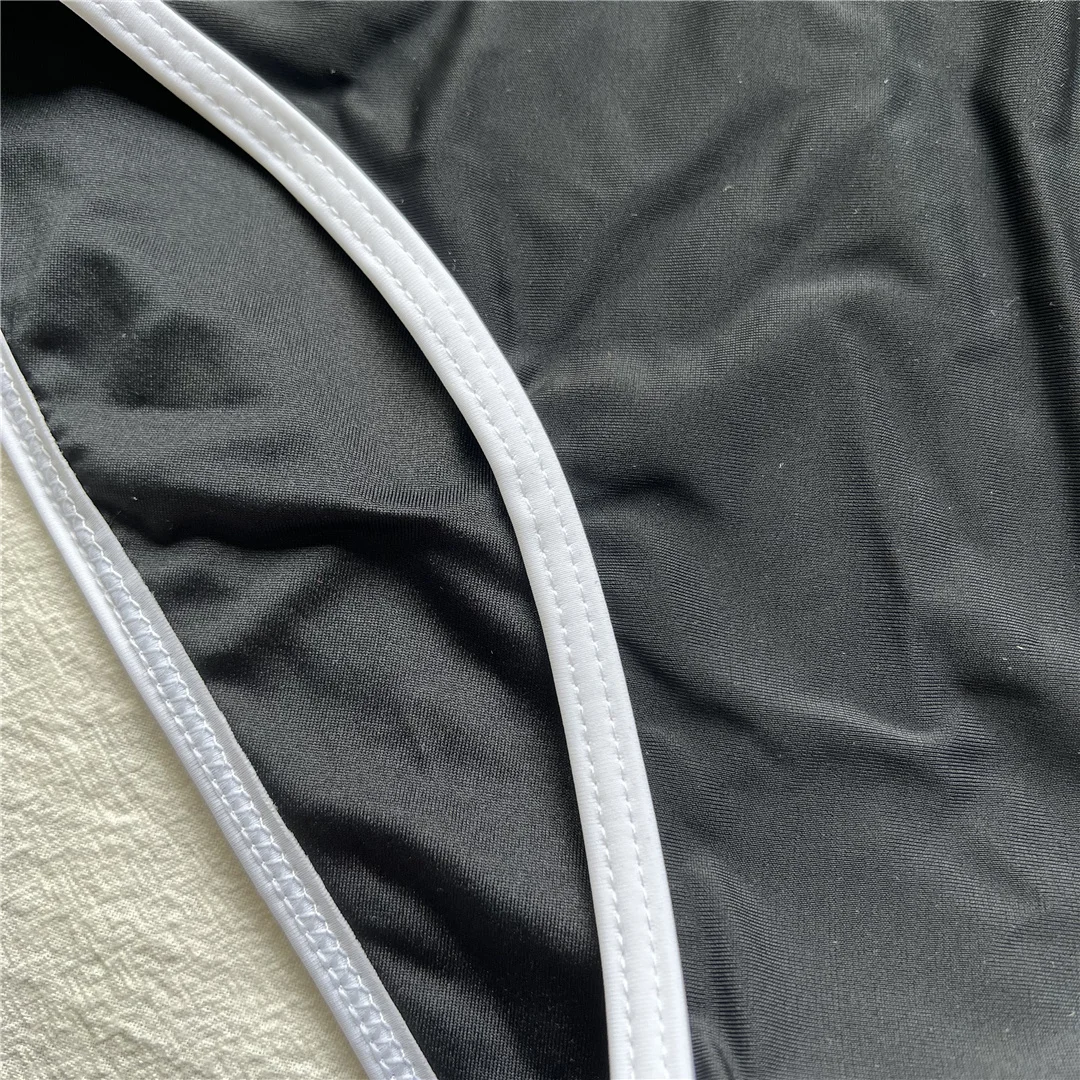 S - XL Sexy V-Ausschnitt, bedruckter Bikini mit hoher Taille, Damen-Badeanzug, zweiteiliges Bikini-Set, Badebekleidung, Badeanzug, Modell V6997. – Detail 25