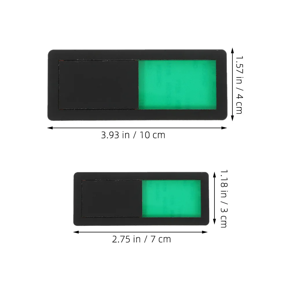 2pcs Privacy Sign Board for Office Restroom Conference Room – Do Not Disturb Vacant Occupied Sliding Door Indicator