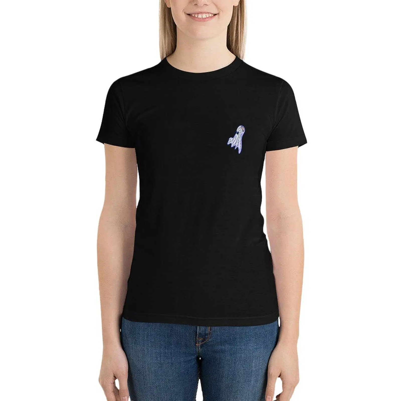 

Ghostly fish low fi T-Shirt Aesthetic clothing Female clothing t shirts for Womens