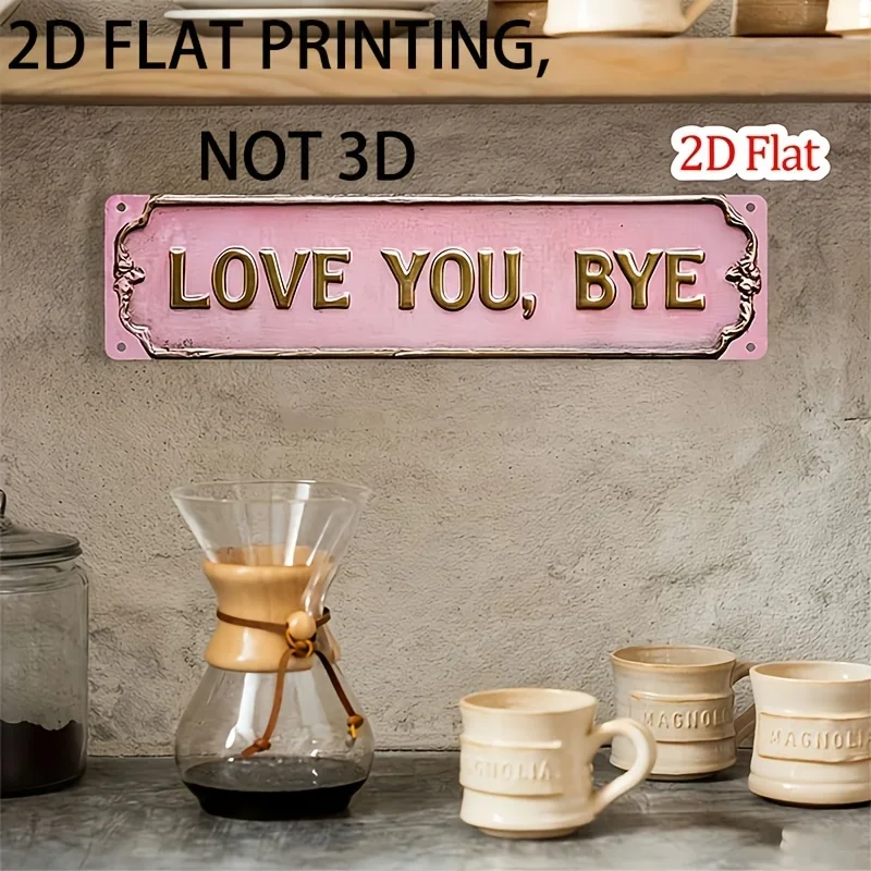 2D Flat, 2DFlat, Flat Printed - 1pc Vintage 