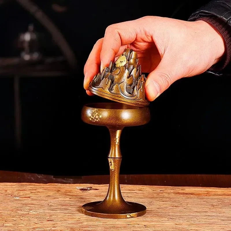 Various types of made of brass, Suzhou-style , disc incense burners, complete range of products