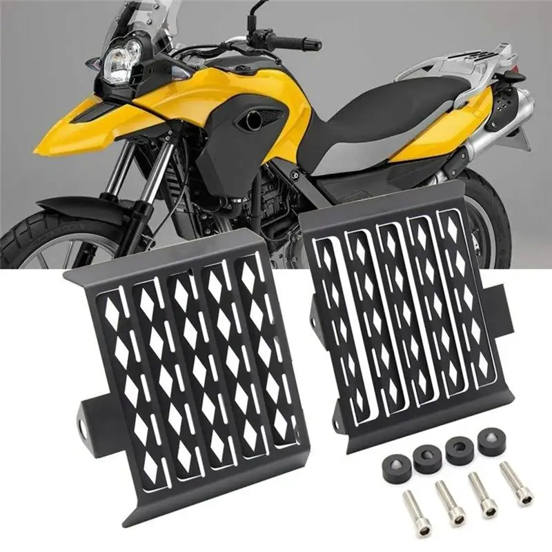 A96E-Motorcycle Radiator Guard Radiator Guard For BMW G650GS Radiator Grille Protector