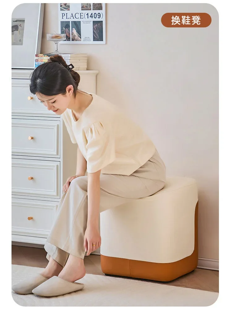 Modern Simple Dressing Stool Bedroom Girls Dressing Table Stool Manicure Chair Light Luxury Makeup Stool