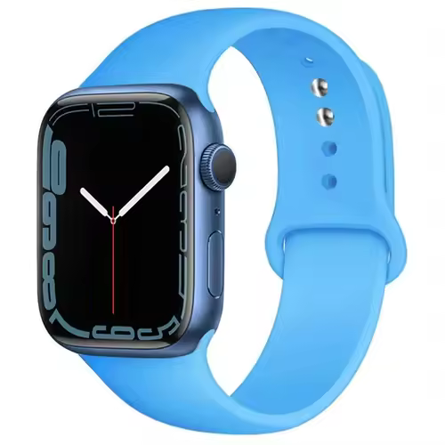 Silicone Band For Apple Watch straps 49mm 40mm 44 mm 45mm 46mm 42mm 41mm 38mm sports bracelet iWatch series 10 9 8 3 SE ultra 2 - Image 30