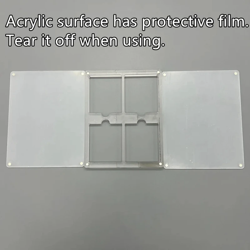 

High Transparency Acrylic Magnetic Suction Cover Games Storage Box Hard Shell Cartridge Case For Gameboy GB GBC