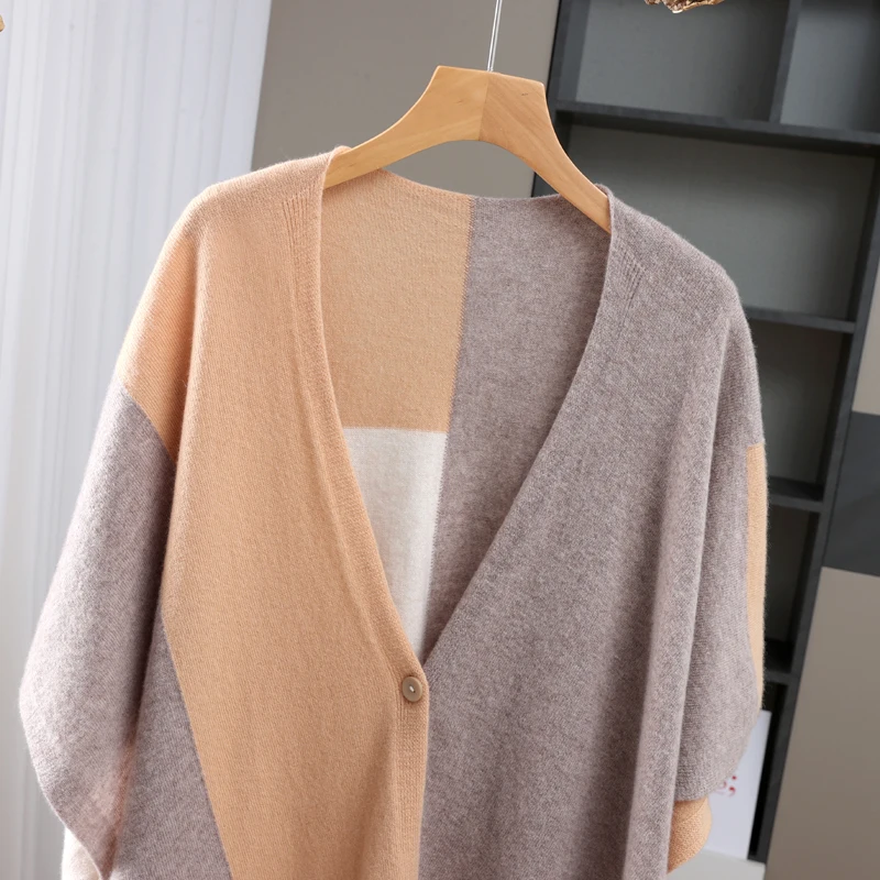 100% Wool Knitted Shawl Cloak  - đánh giá và giá Wool Scarf Men