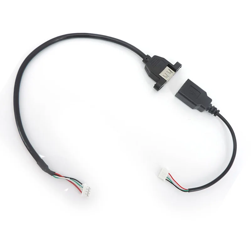 30cm USB 2.0 female to 4P cable pin wire PH2.0 USB 2.0 mount Female socket diy repair connector diy Cable USB 4 pin Data