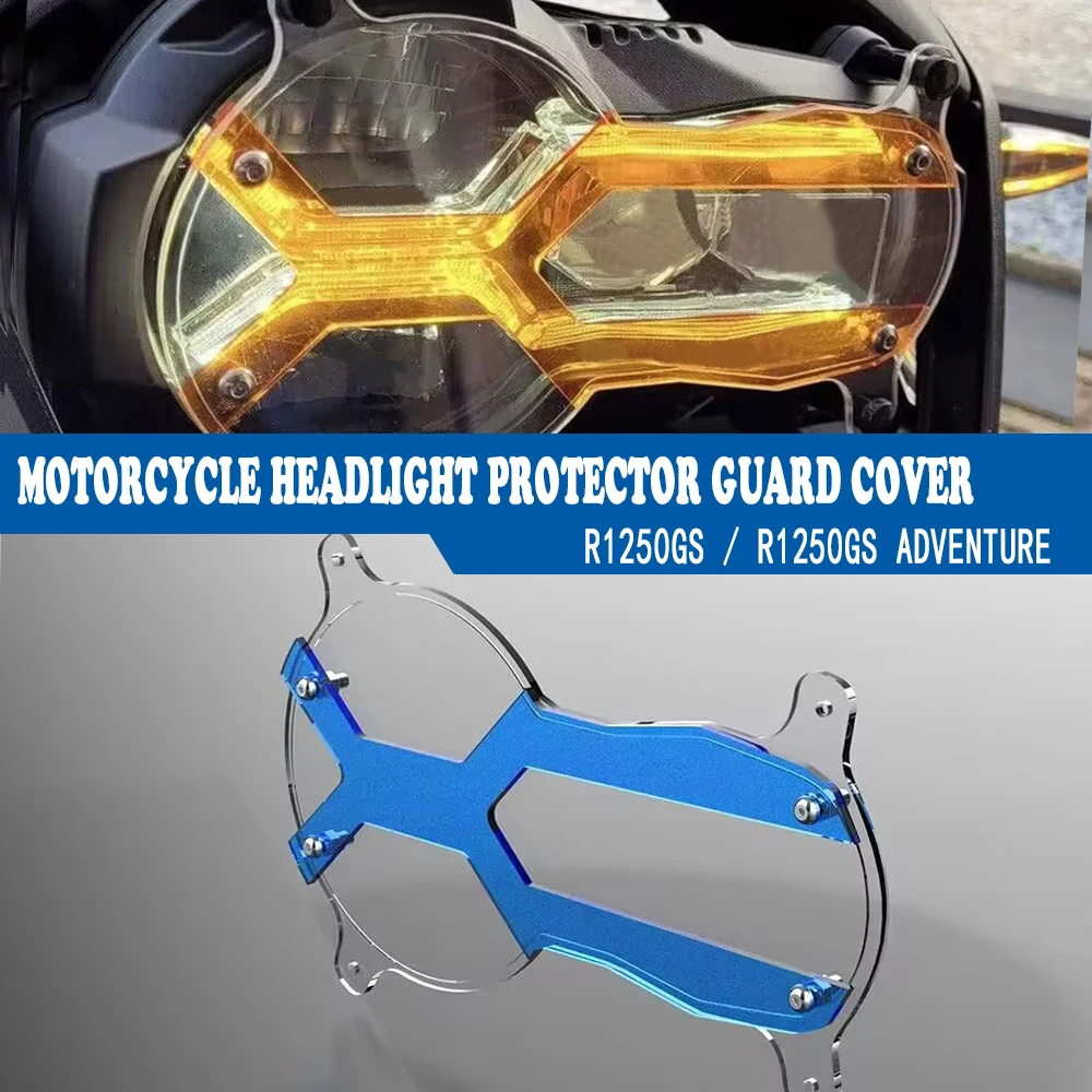 

Headlight Protector Guard Cover Motorcycle Accessories For BMW R 1250 GS R1250GS ADV Adventure R1250 GS 2021 2022 2023 R 1250GS