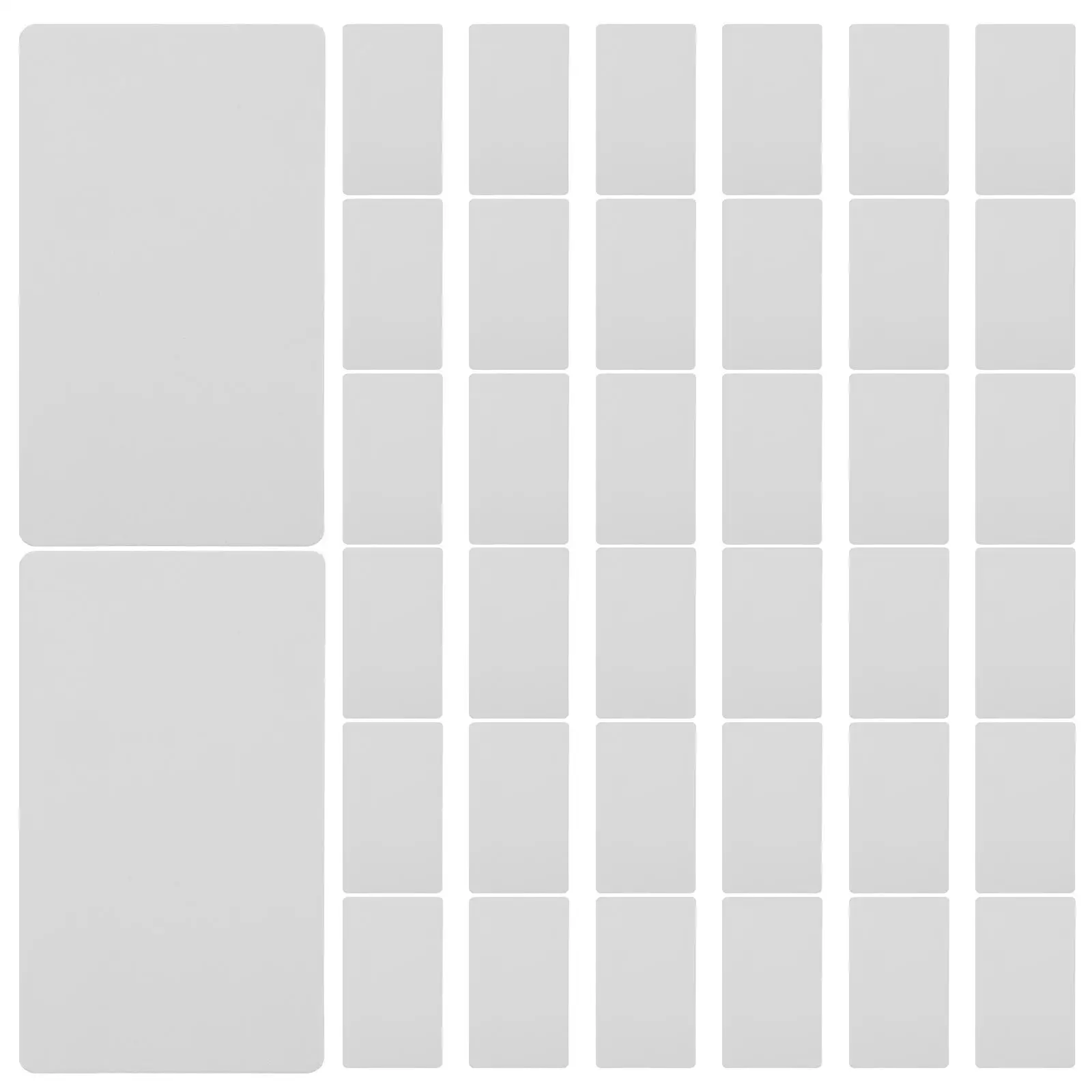 Note Card Solid Number Blank Cards Notecards Scrapbook Scrapbooking Sticky