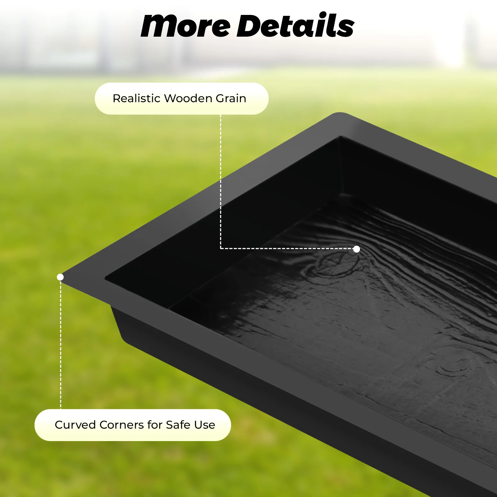 2 Stück Auffahrt Pflaster Pflasterform Terrasse Beton Trittstein Pfad Maker Form