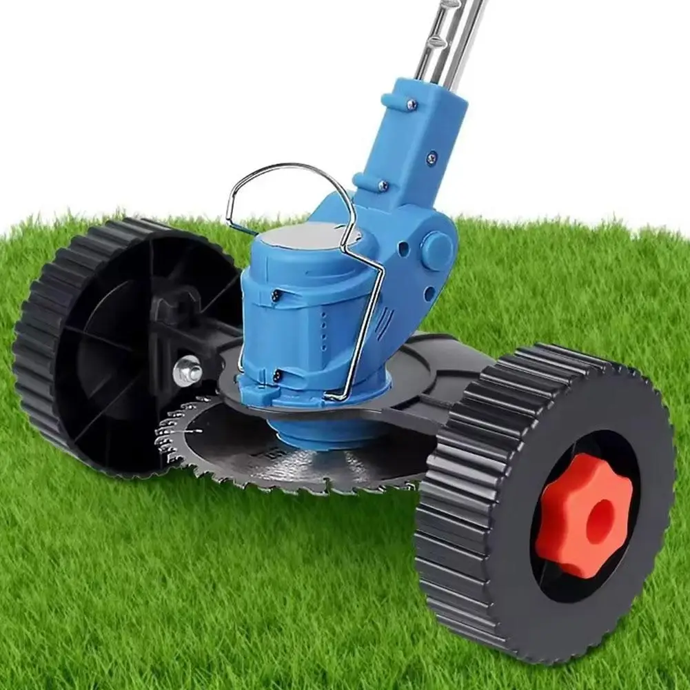 Verstellbares Stützrad für Rasentrimmer, Zusatzrad für Rasenmäher, Ersatzräder für Grasschneider – Detail 2