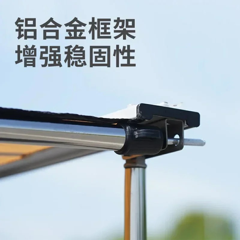 hot sales great value for money Side tent side tent suv single-layer rear outdoor camping roof canopy sunshade sidecamping