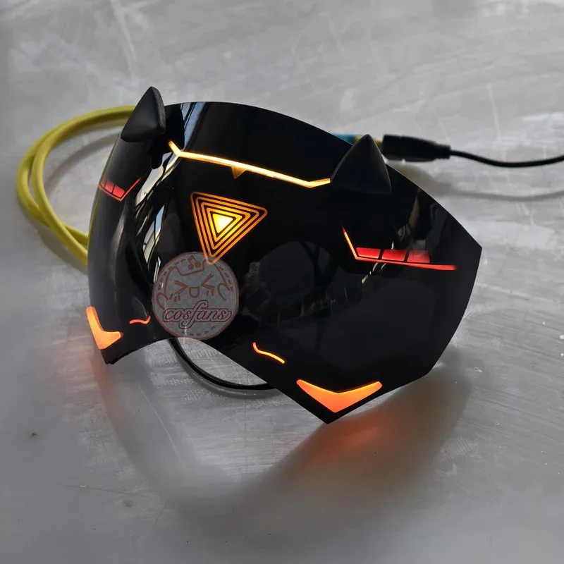 

CyZenless Zone Zero Trigger Косплей Светящаяся маска Реквизит Маска для глаз Obol Squad Хэллоуин Вечеринка для женщин Мужчин Карнавал Подарок на день рождения