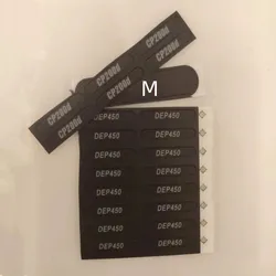 10pcs Two Way Radio Front Label Sticker for Motorola CP200d DEP450 DP1400 Walkie Talkie Accessories