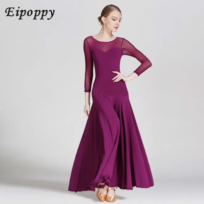 Ballroom Dance Skirt Modern Ballroom Dance Dress Dancing Skirt Costume Skirt Costume