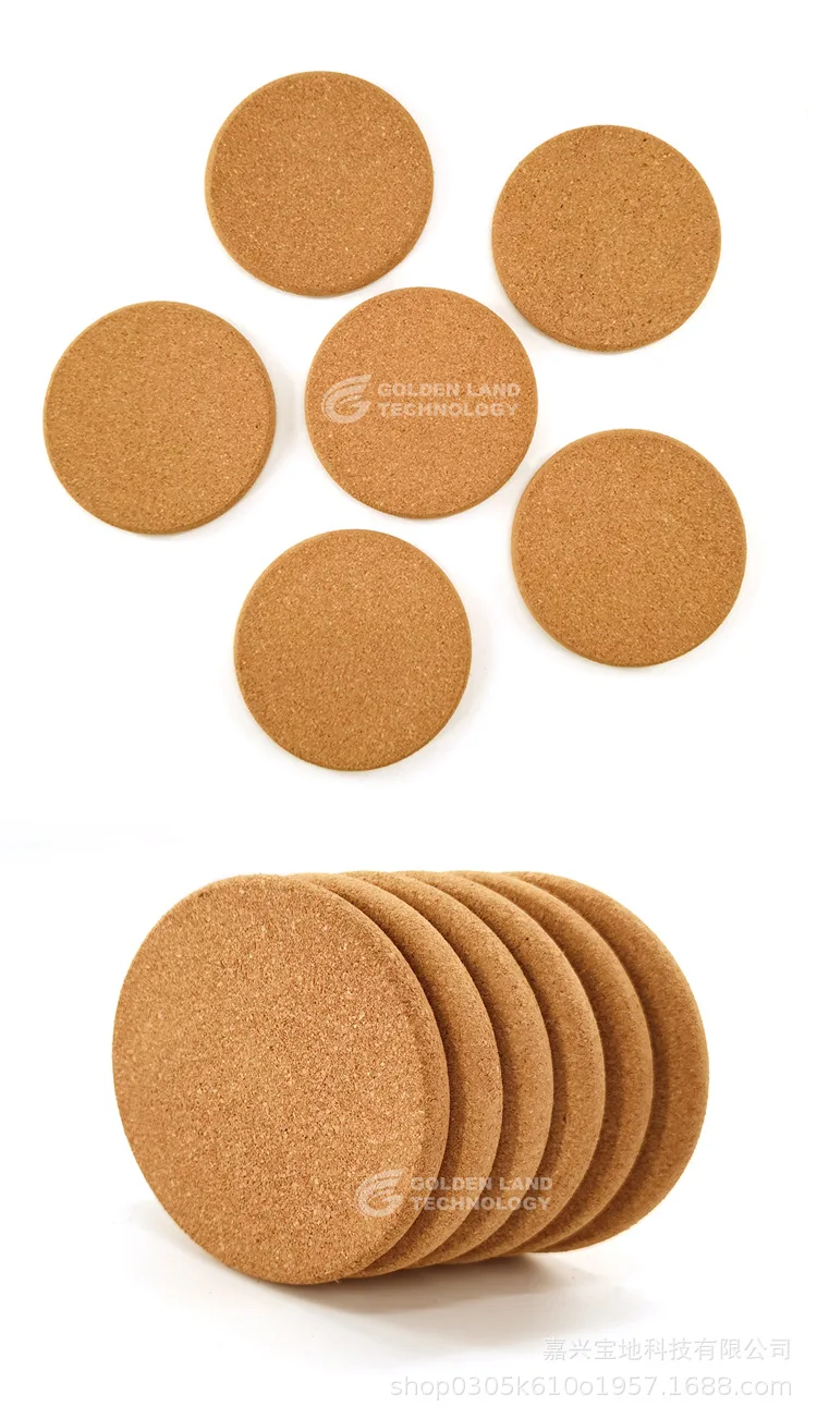 Durable Cork Coasters for Kitchen - Eco-Friendly Trivet Mats, Wallpapers Home Decor Non-Slip Bar Table Protection Accessories