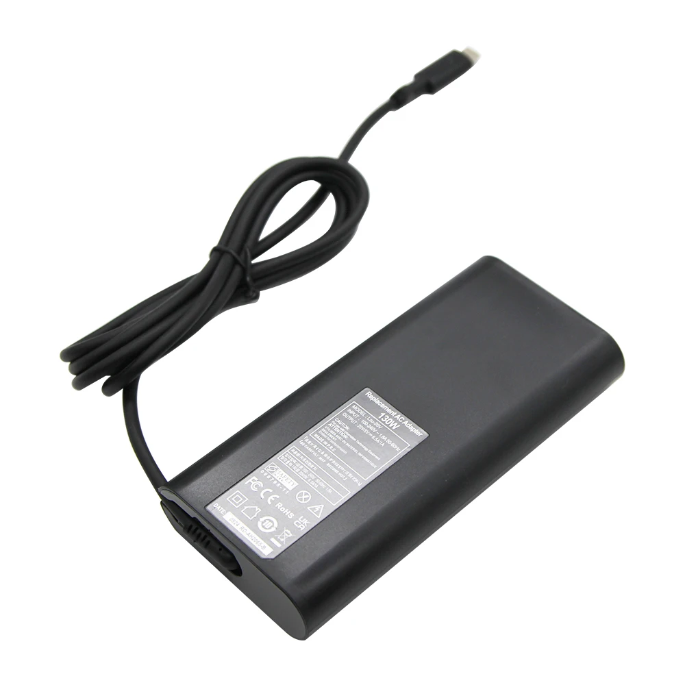 Imagem -05 - Ftewum-ac Carregador Portátil 20v 6.5a 130w Usb c Adaptador tipo c para Dell Xps 15 9570 9575 Da130pm170 Ha130pm130