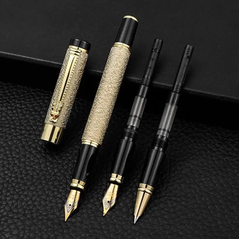 R53C Business Student Füllfederhalter 0,5 mm für extrafeine Metallfeder, Kalligraphie-Stift, Büro, Schule, Schreibwerkzeug, Pe – Detail 10