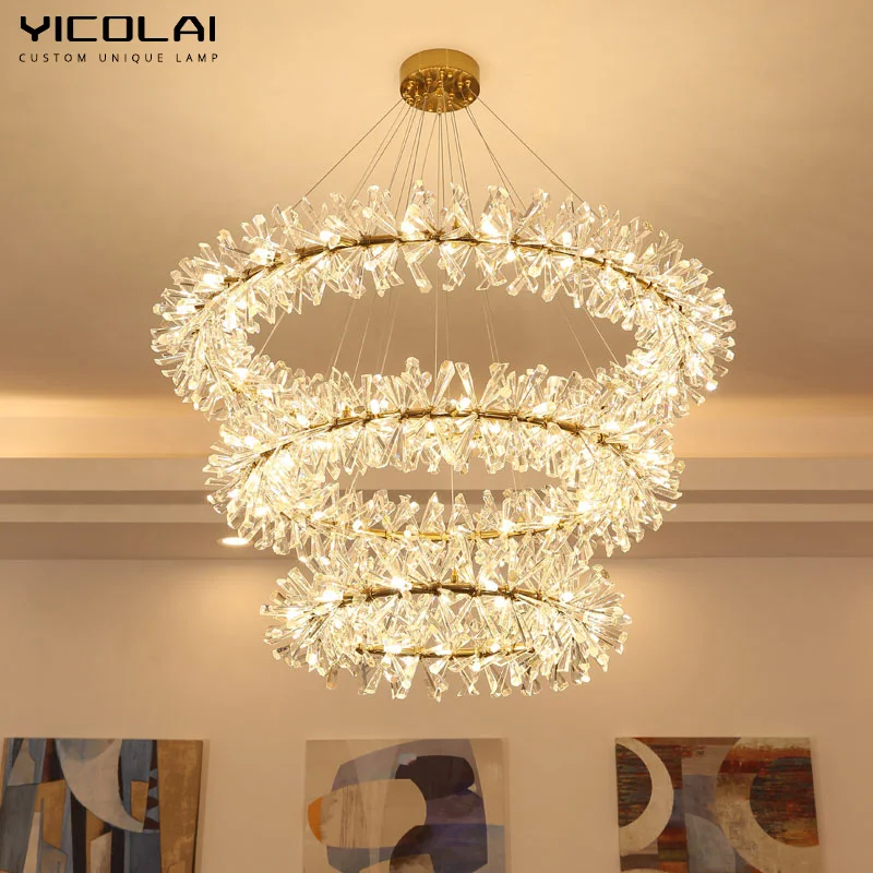 

Garland Firefly Crystal Glass LED pENDANT Chandelier Luxury For Bedroom Living Dinning Room Cloakroom Modern Romantic Decor Lamp