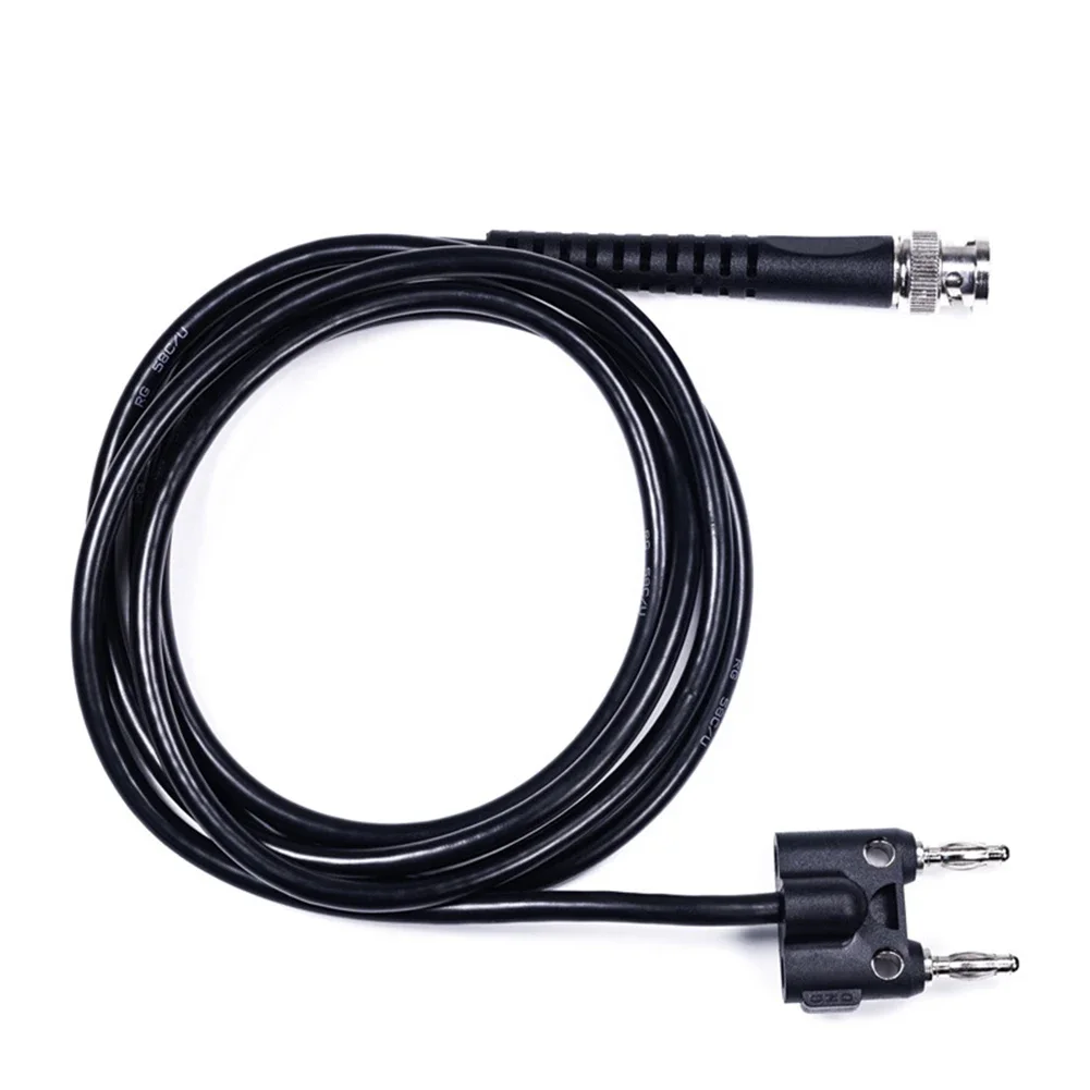 Male BNC Test Cable BNC Power Test Cable Oscilloscope Male To Double Stacking BananaPlug Cables Kits Test Probe Cable