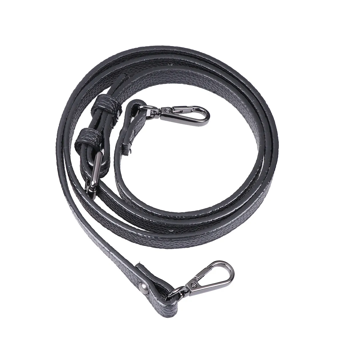 

PU Adjustable Replacement Bag Strap Universal Shoulder Strap for Travel Messenger Gym Briefcase Buckle