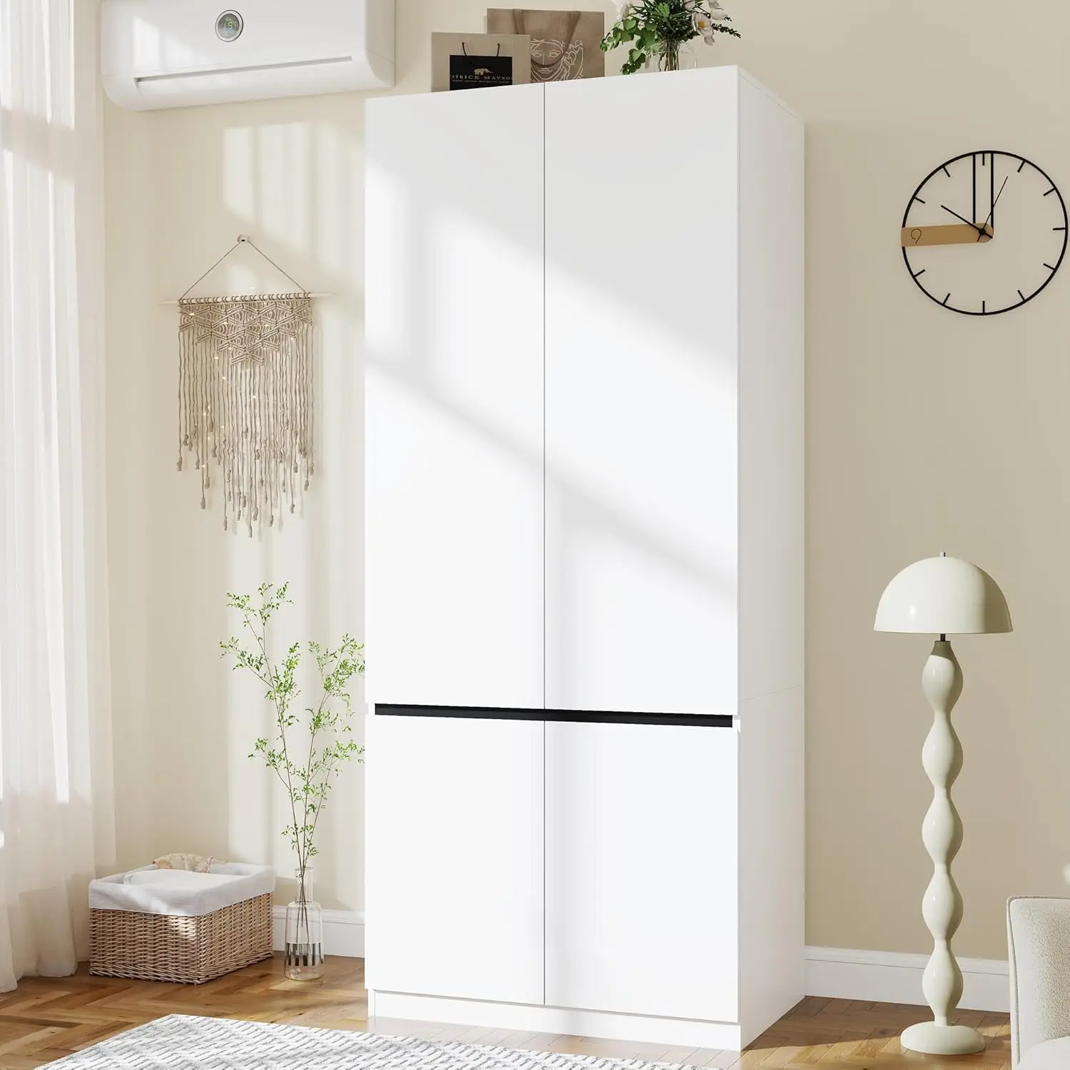 White Armoire Wardr…