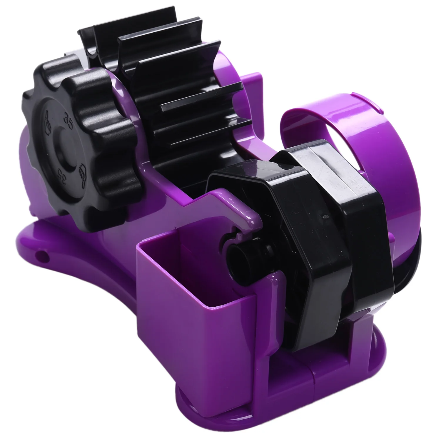 A41Z-Semi-Automatic Tape Dispenser With 35Mm Fixed Length Tape Cutter Desktop Office Packaging Household Tools