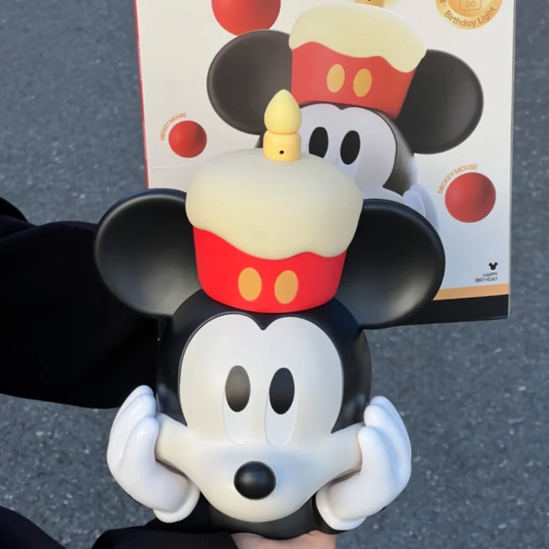 

Декоративная лампа Disney с Микки Маусом, креативная настольная лампа для спальни, прикроватная лампа в ретро-стиле, подарок на день рождения, Новый год, в наличии