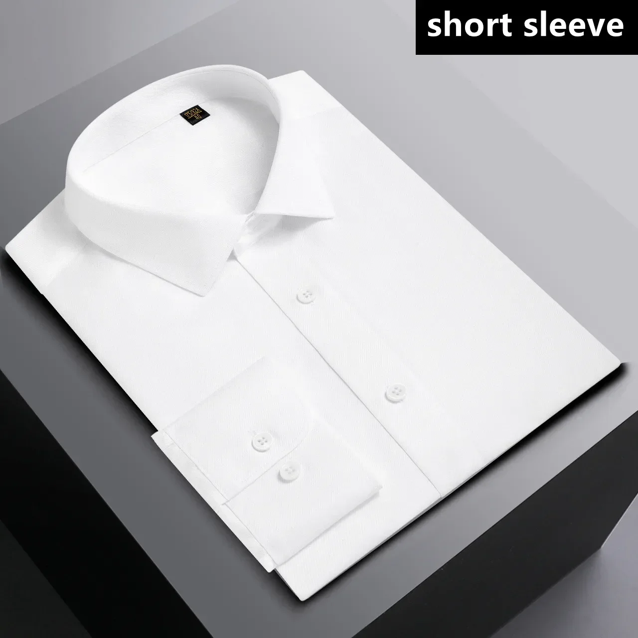 

Naizaiga Senior white men's shirts men's long sleeve short sleeve shirts 100 % cotton business ready-to-wear 140S 3 YARNS LH2