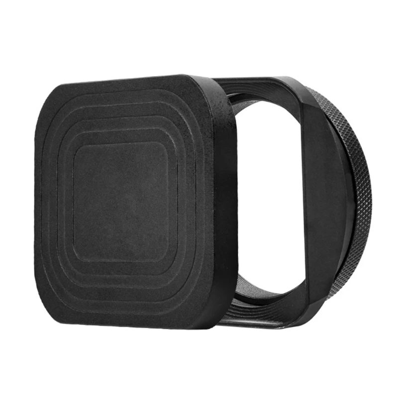 Комплект из 2 шт. бленды и крышек объектива, алюминиевый металлический пыльник для камер X100S X100V X100VI, улучшающих качество