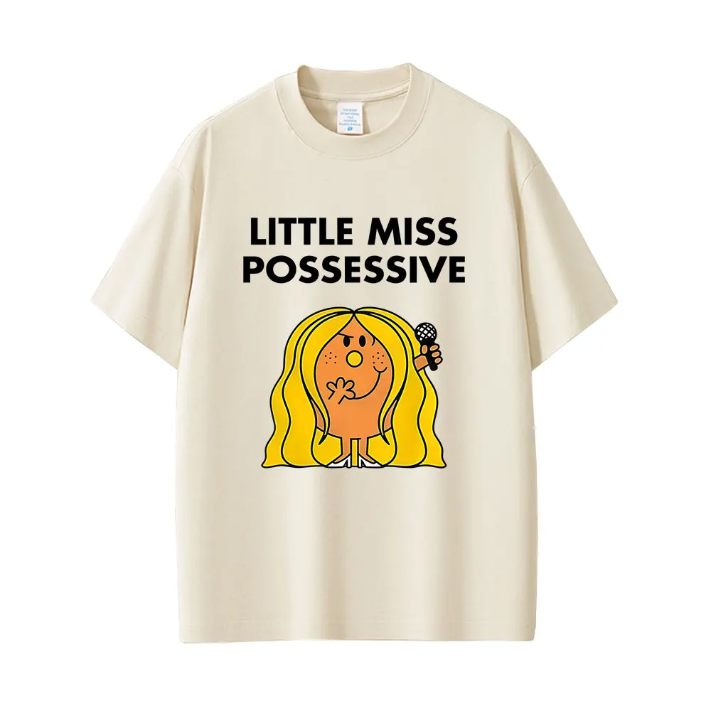 

Tate McRae Little Miss Possessive Tour 2025 T-shirts Men Women Fashion Pop Music T Shirts Unisex Cotton Casual T-shirt Fans Gift